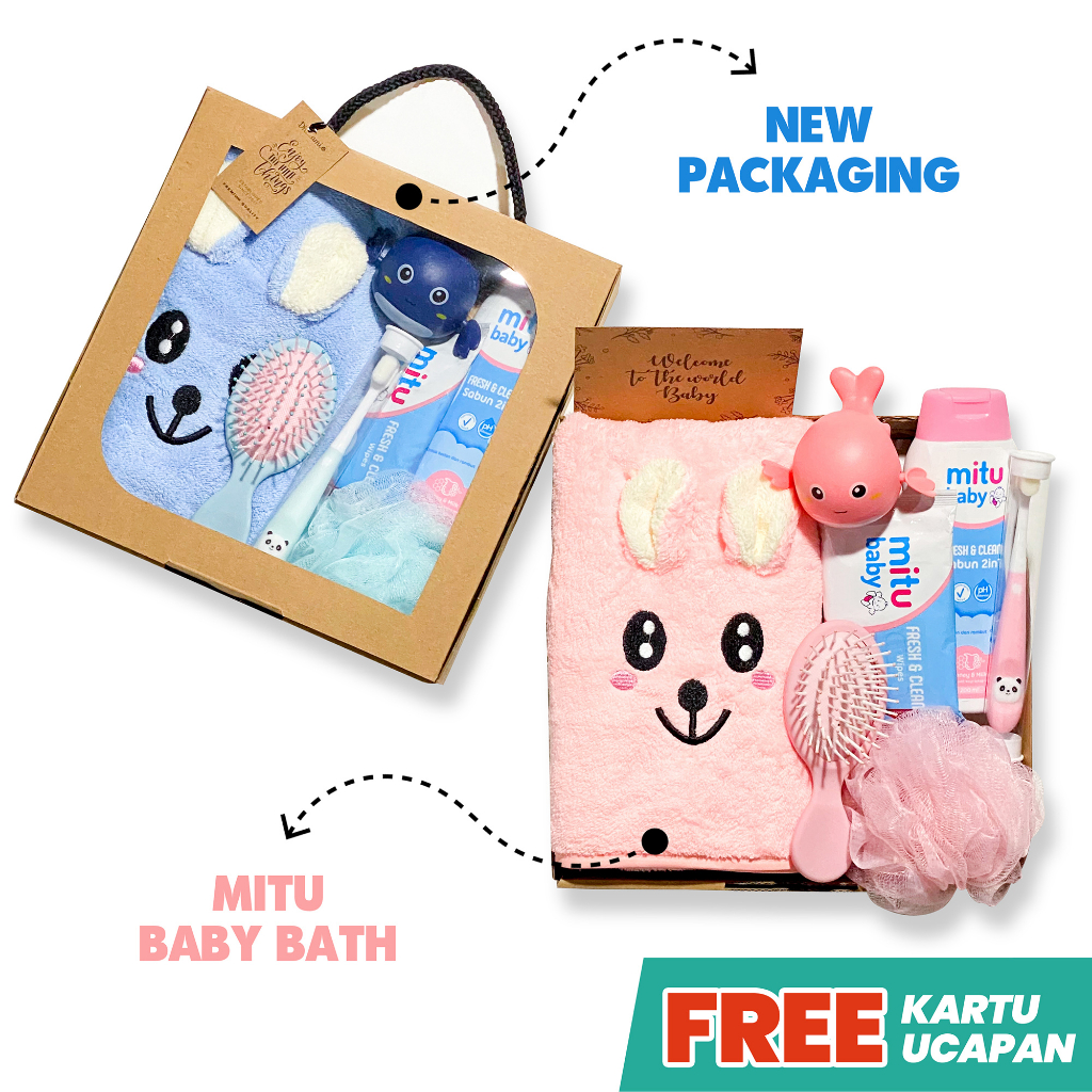 Kado Handuk Bayi by Dinatami | Hampers Bayi | Kado Lahiran Bayi | Baby Gift Set