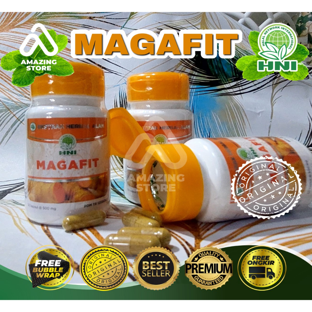Magafit HNI HPAI Obat Maag Kronis dan Obat Asam Lambung Ampuh, Herbal Obat Asam Lambung HNI HPAI