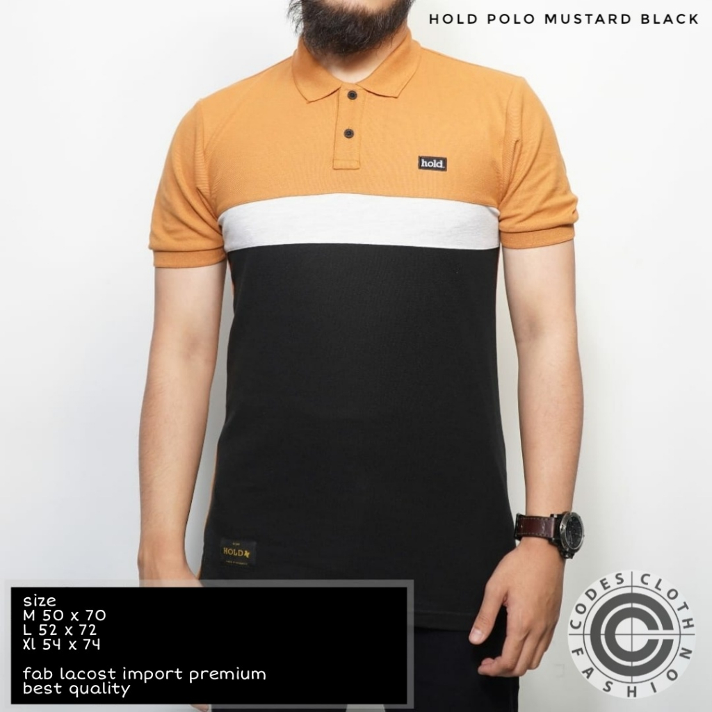 Kaos Kerah Hold Polo