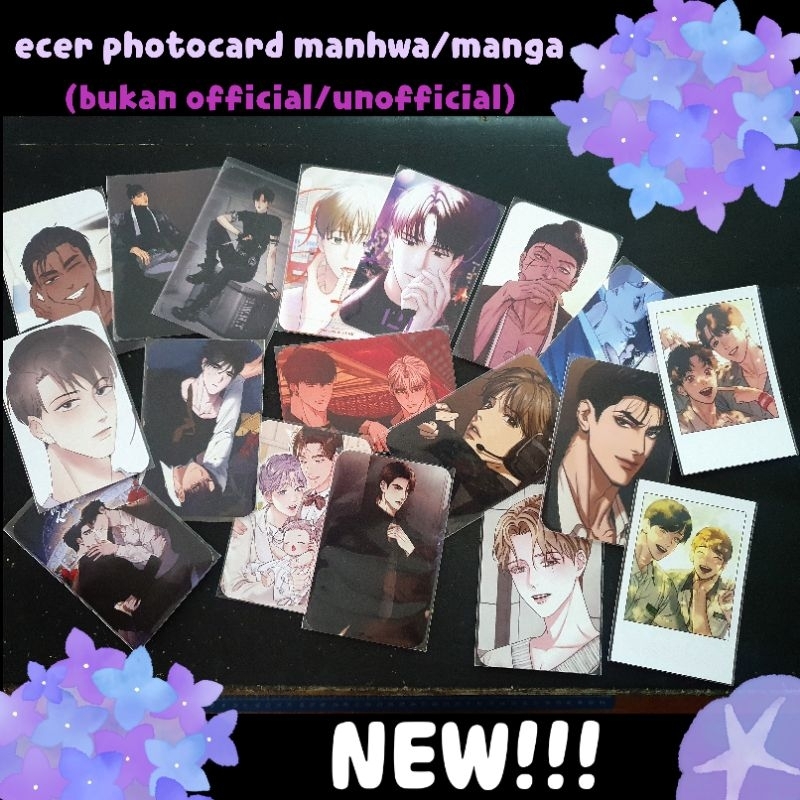 ecer photocard manhwa/manhua BL yaoi part 3