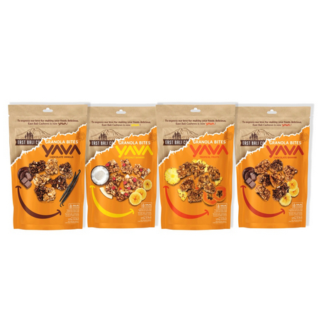 

[MT] EAST BALI YAVA CASHEWS GRANOLA BITES SNACK CEMILAN SEHAT 125gr | KACANG METE MEDE