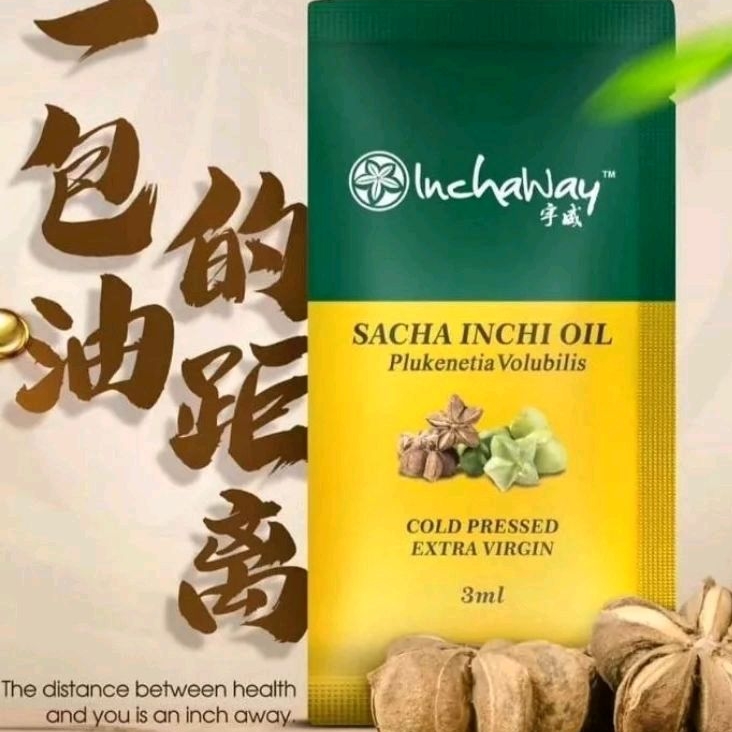 Inchaway Sacha Inchi Oil 85+15s Original Singapore