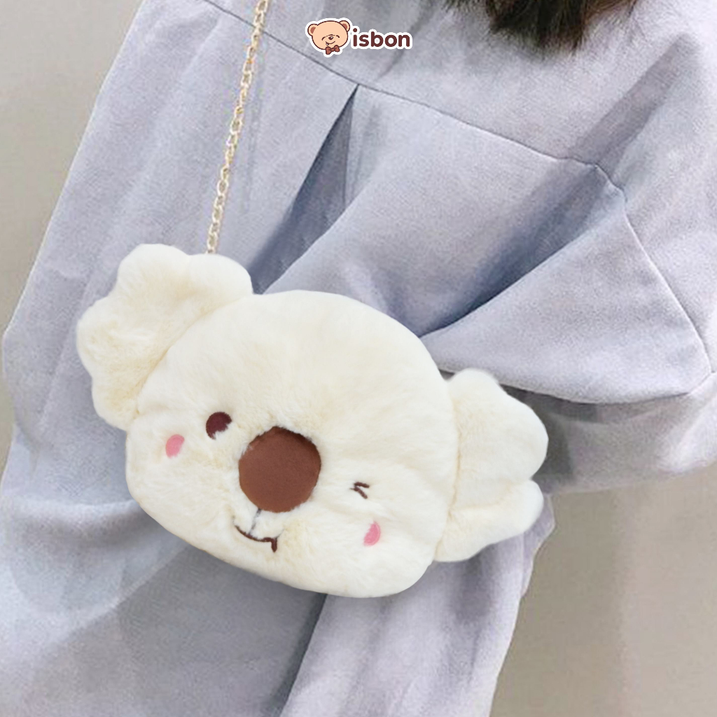 ISTANA BONEKA Tas Selempang Anak Sling Bag Koala Koka Lucu Bahan Premium