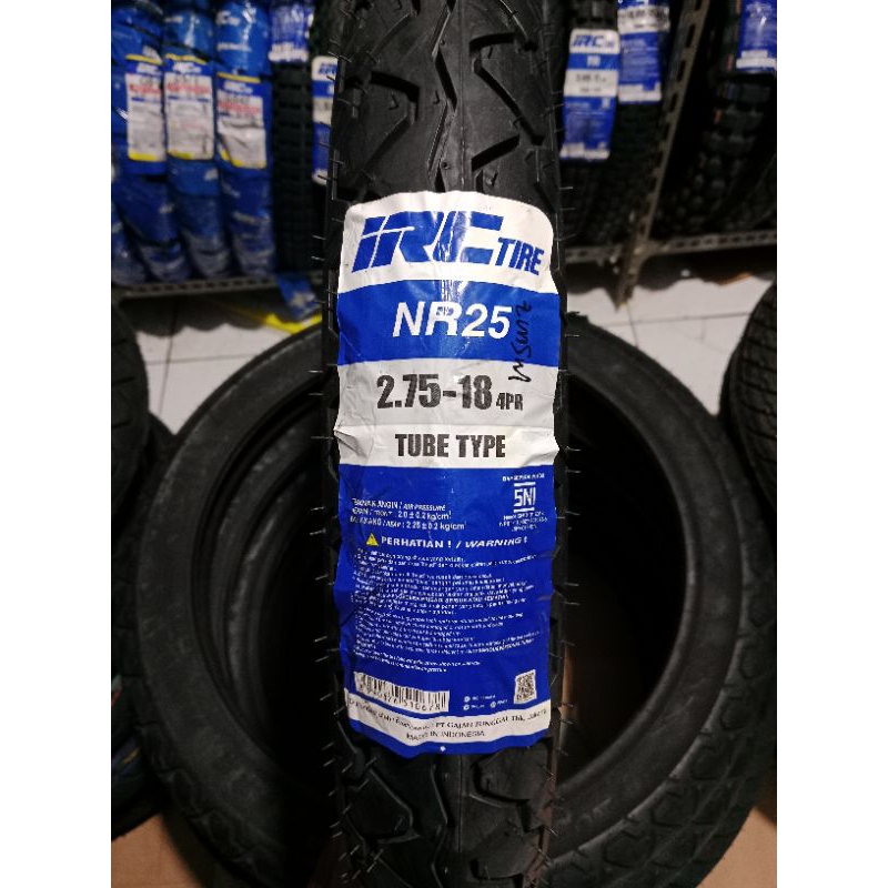IRC 275/18 NR25 BAN LUAR RX KING RING 18 Tube Type