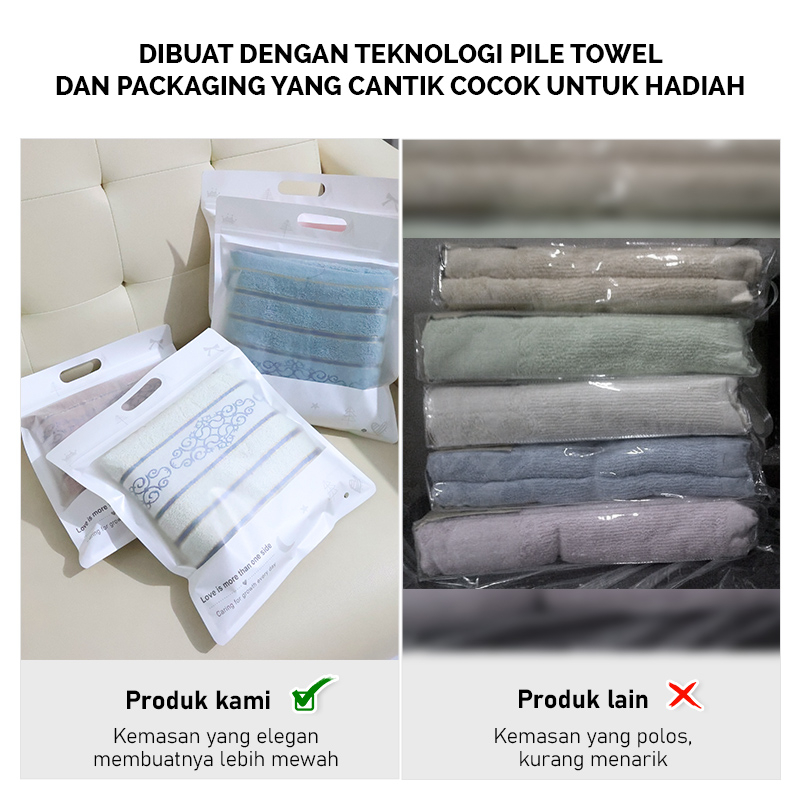 Handuk mandi Dewasa Dengan Kualitas Standard (Medium) Ukuran 70cm x 140cm Terpopuler - J3A3 -