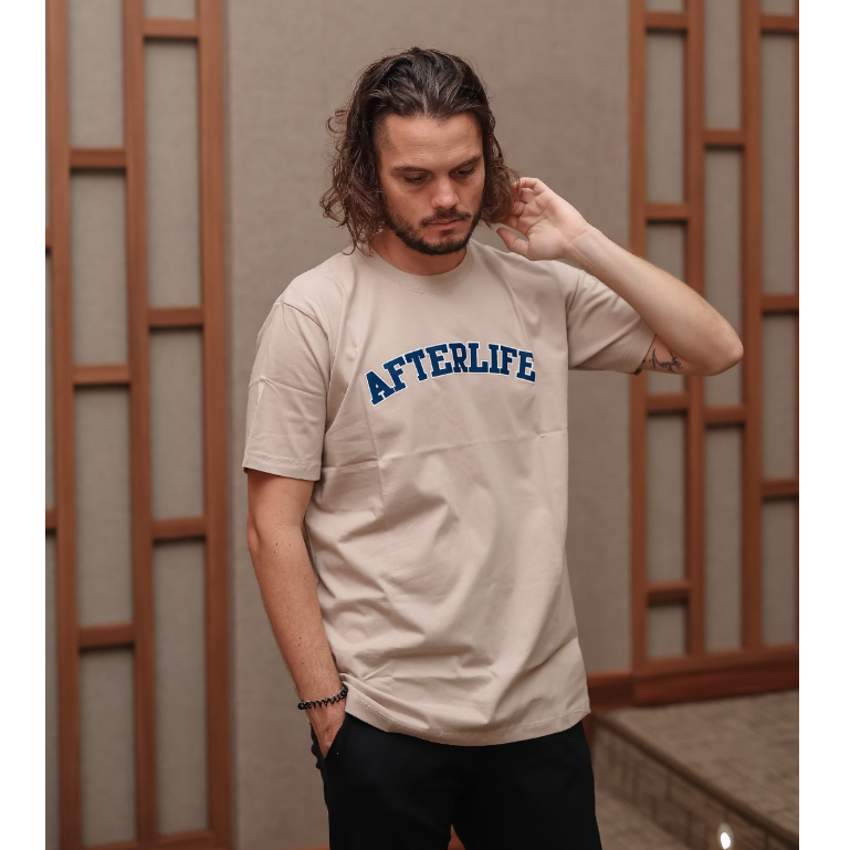 AFTERLIFE - Tshirt Choi Pitcher Cream | 21057F