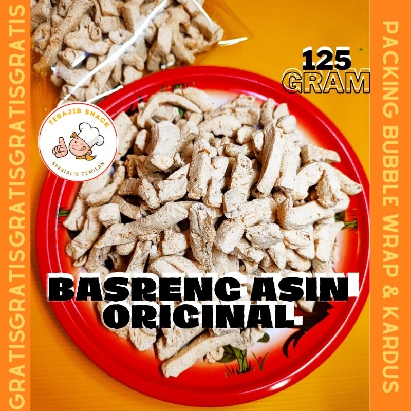

BASRENG ASIN ORGINAL 125 GRAM SNACK KILOAN BASO GORENG