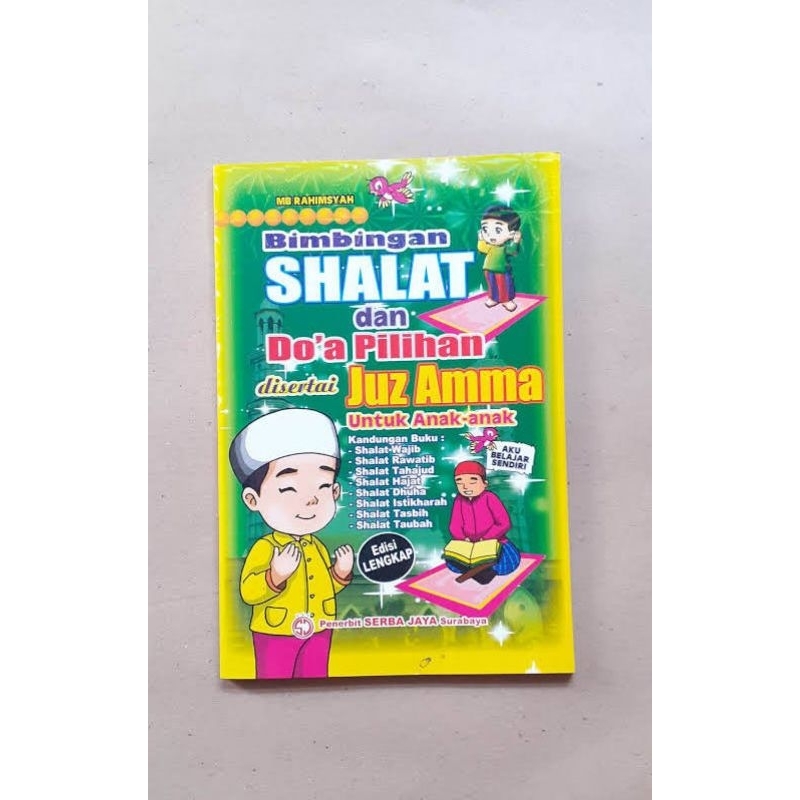 Buku Bimbingan Sholat dan Doa pilihan untuk anak-anak