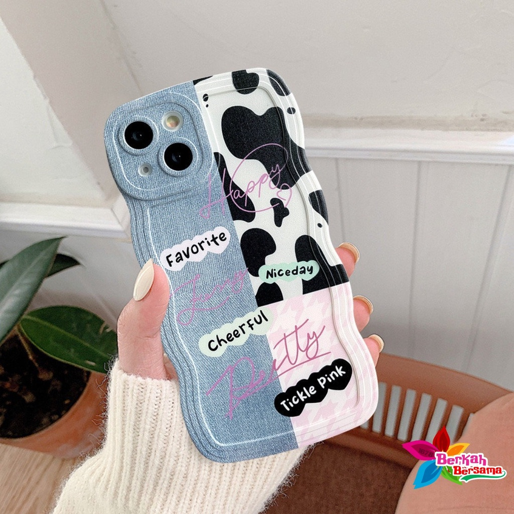 SS802 SOFTCASE PATCH DENIM LEOPARD FOR SAMSUNG A24 A05 A05S 4G BB8557