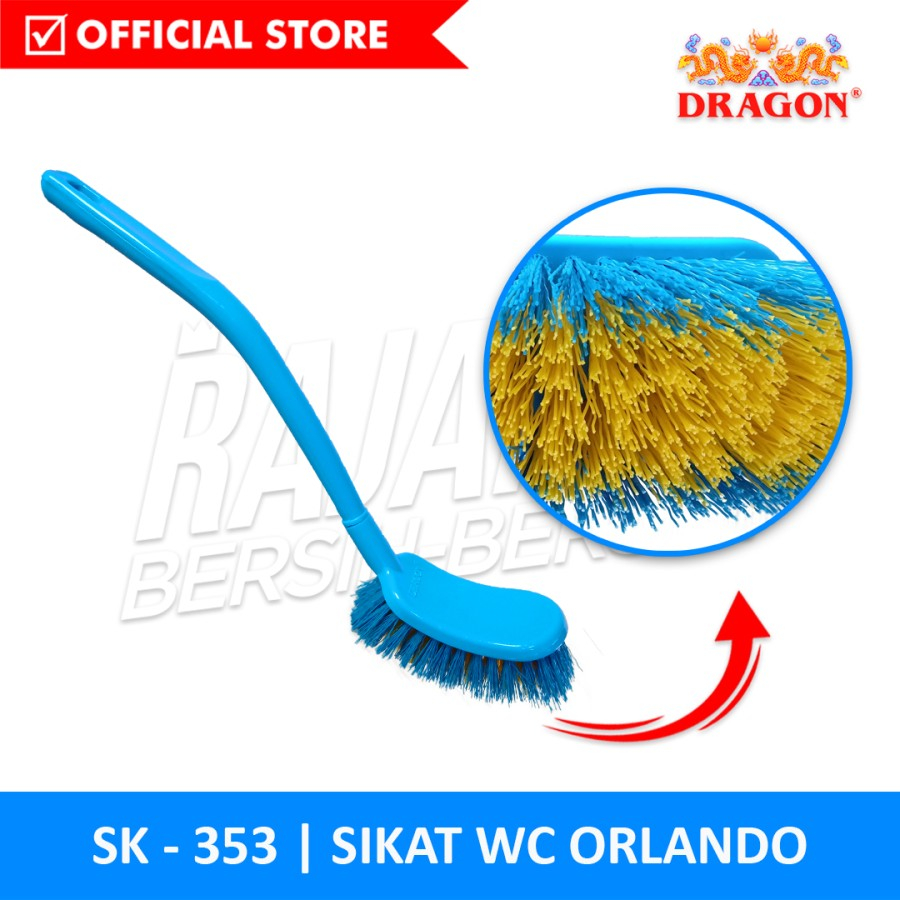 Sikat WC Orlando Dragon - Sikat Kloset - Sikat Lantai Kamar Mandi