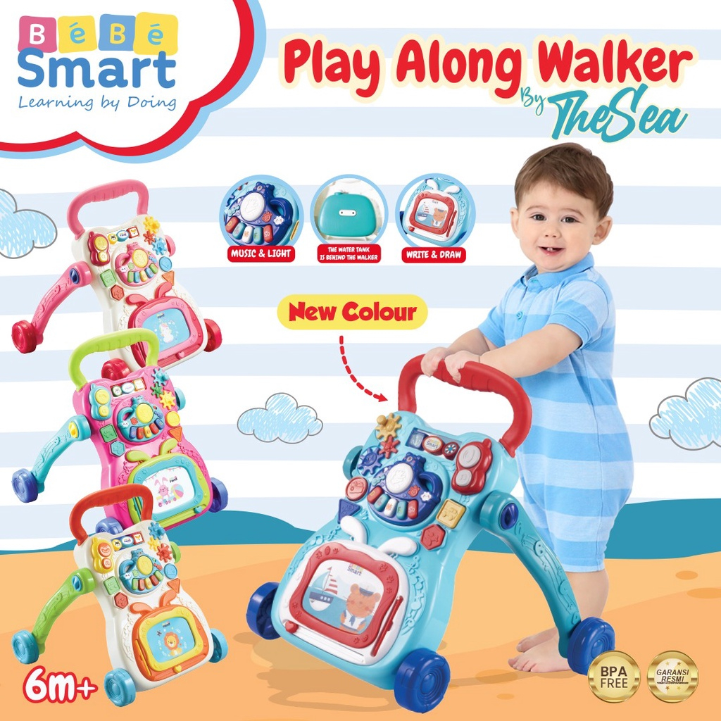 Bebe Smart Play Along Walker / Alat Bantu Jalan Bayi