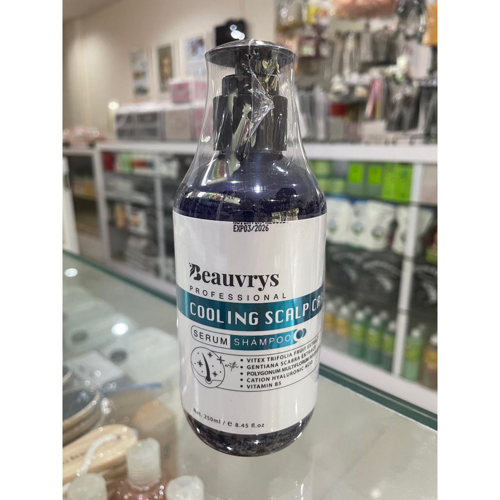 Beauvrys Professional Cooling Scalp Care Serum Shampoo 250ml