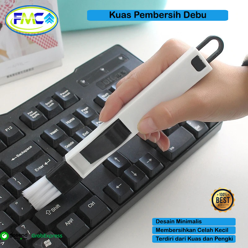 Kuas Keyboard Mini Kuas Pembersih Debu Keyboard Laptop Sikat Pengki Set Sela Celah Jendela Serbaguna