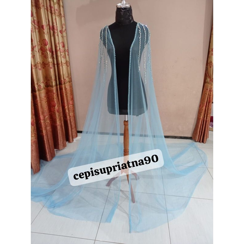 jubah diamon swarovsqi cangkang/hiasan gaun