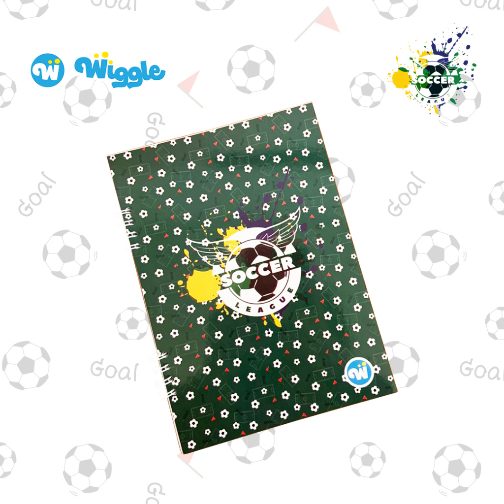 

Notebook / Buku Catatan Anak Wiggle Soccer