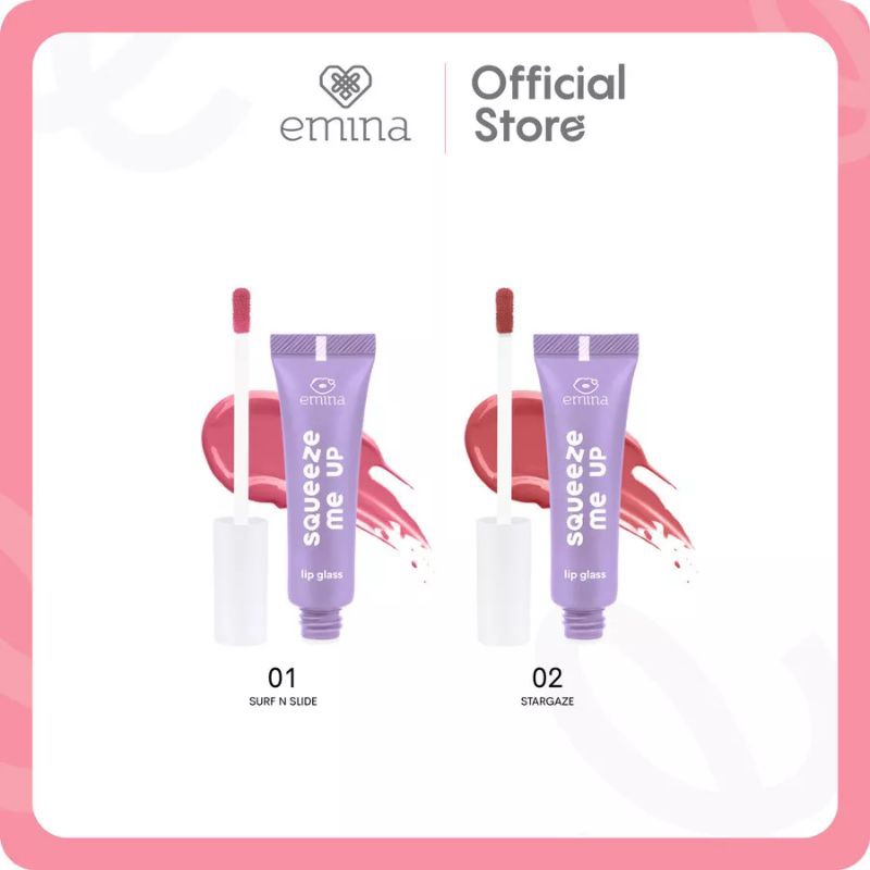 Emina Squeeze Me Up Lip Glass 6.5g | Lip Cream