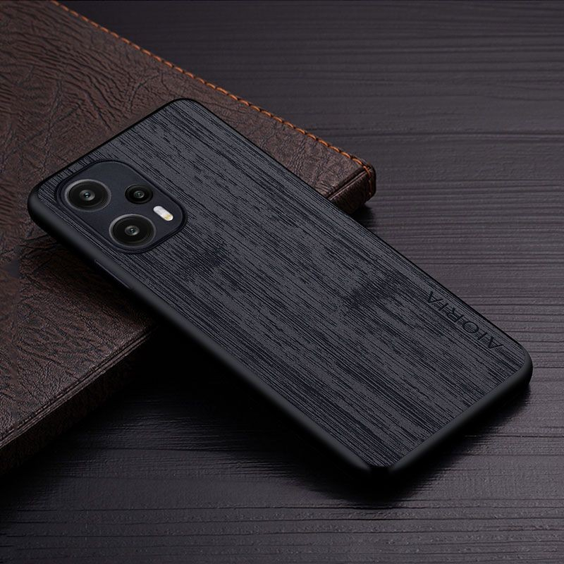 XIAOMI POCO F5 COVER SOFT CASE AIORIA WOOD CROSS PATTERN SILICON SOFTCASE