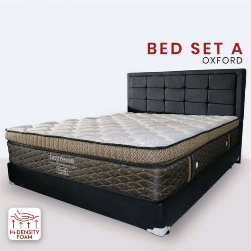 Fullset Springbed Serenity Impressa Pocket Latex by Elite Springbed