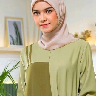 Gamis Rauna ori syar'i syari model yang sangat cocok untuk keluarga 2023, warna sangat menarik, favo