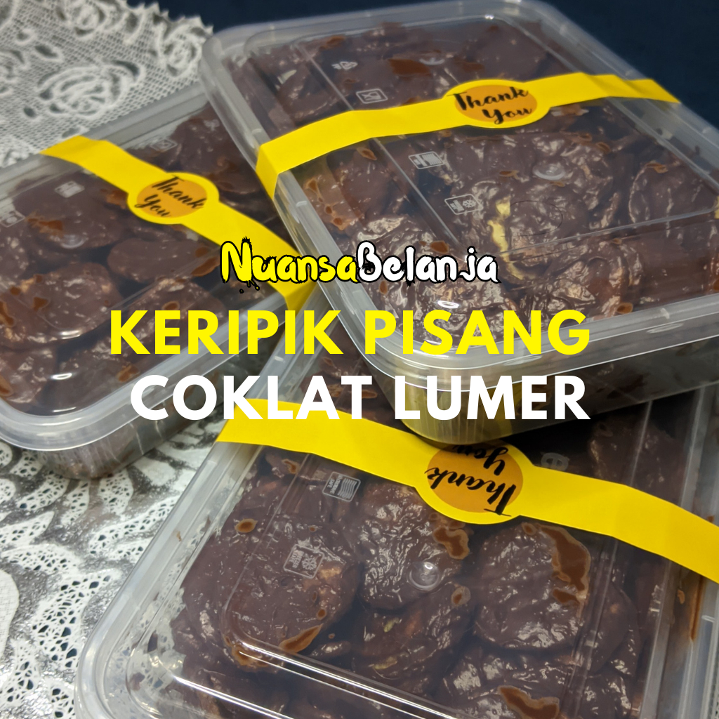 

Keripik Pisang Lumer/Keripik Pisang Coklat 200gr