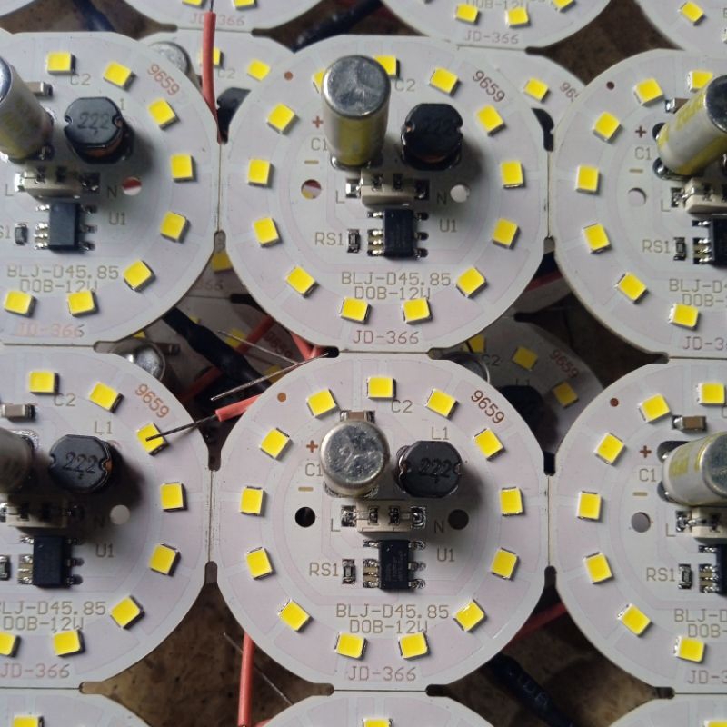 MESIN LAMPU LED ACR , DOB 12 WATT ( HIGH QUALITY )