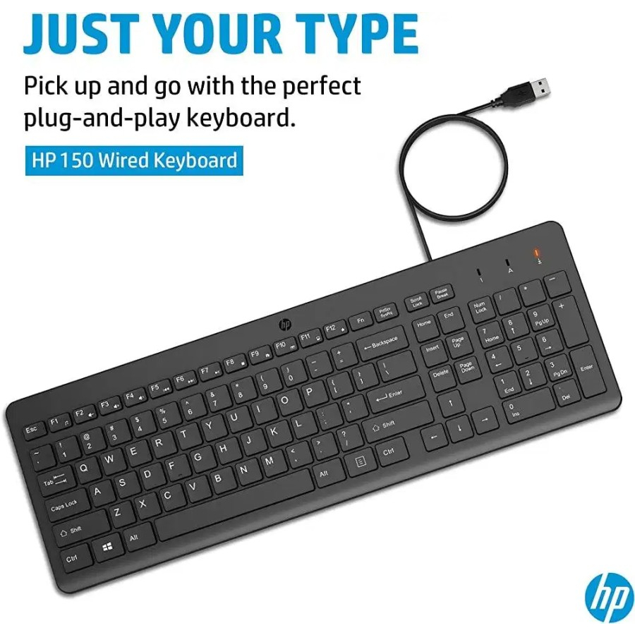 HP 150 WIRED KEYBOARD