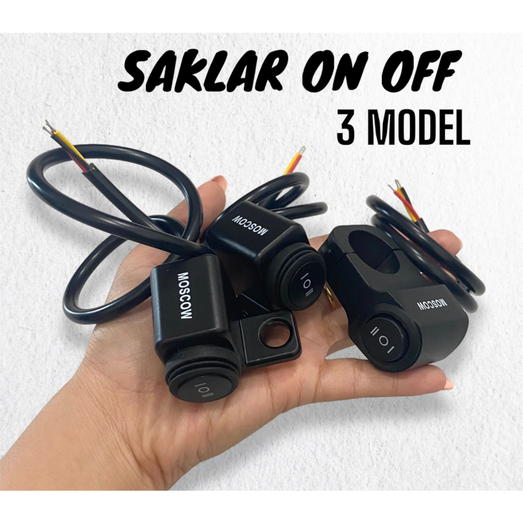 SAKLAR LAMPU MOTOR SPION ON OFF STANG WATERPROOF UNIVERSAL TOMBOL LED JAUH DEKAT SAKELAR SWITCH ON/OFF WILLWOOD BULAT FULL BESI PREMIUM TOMBOL LAMPU JAUH DEKAT HIGH LOW PASANG MODEL STANG MEJA STIR AKLAR SPION ON/OFF LED TINGGI RENDAH