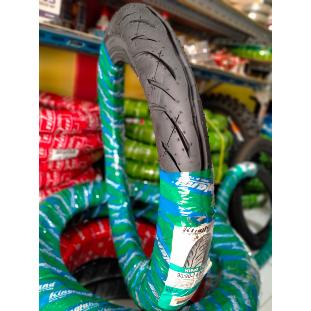 Ban Luar Kingland Tiger non Tubles ring 14 ORI untuk motor metic Beat Vario Mio Spacy