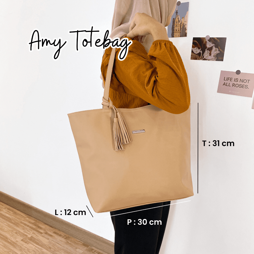 Amy Totebag - Tweelyforbag - Tas Totebag Wanita - Tas Wanita