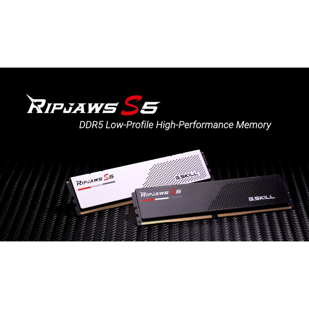 Gskill Ripjaws S5 DDR5 5600MHz 32GB (2X16GB) - F5-5600J3636C16GX2-RS5W