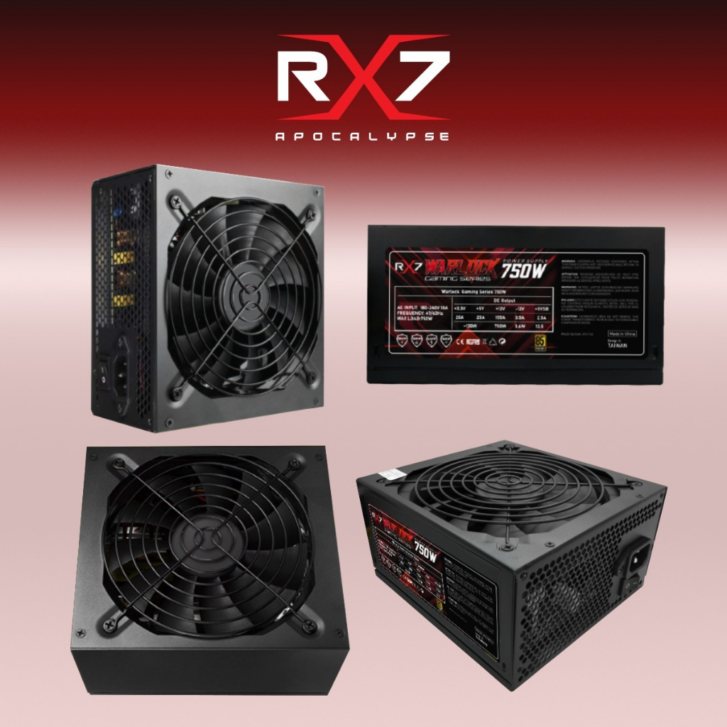 PSU / POWER SUPPLY RX7 750W GOLD PLUS PURE CAPACITY