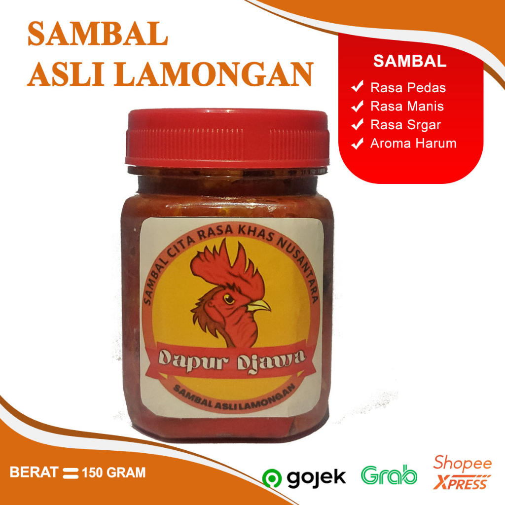 

SAMBAL BAWANG ULEG ASLI LAMONGAN KOMPOSISI SAMBEL BRAMBANG MERAH TOMAT TERASI CABE KEMASAN BOTOL 150 GRAM ANEKA VARIAN ISI PETE CABAI IJO TERI MEDAN IKAN ASIN REBON PARU ATI AMPELA ROA MANADO BABY CUMI CAKALANG TONGKOL JENGKOL AYAM SUWIR