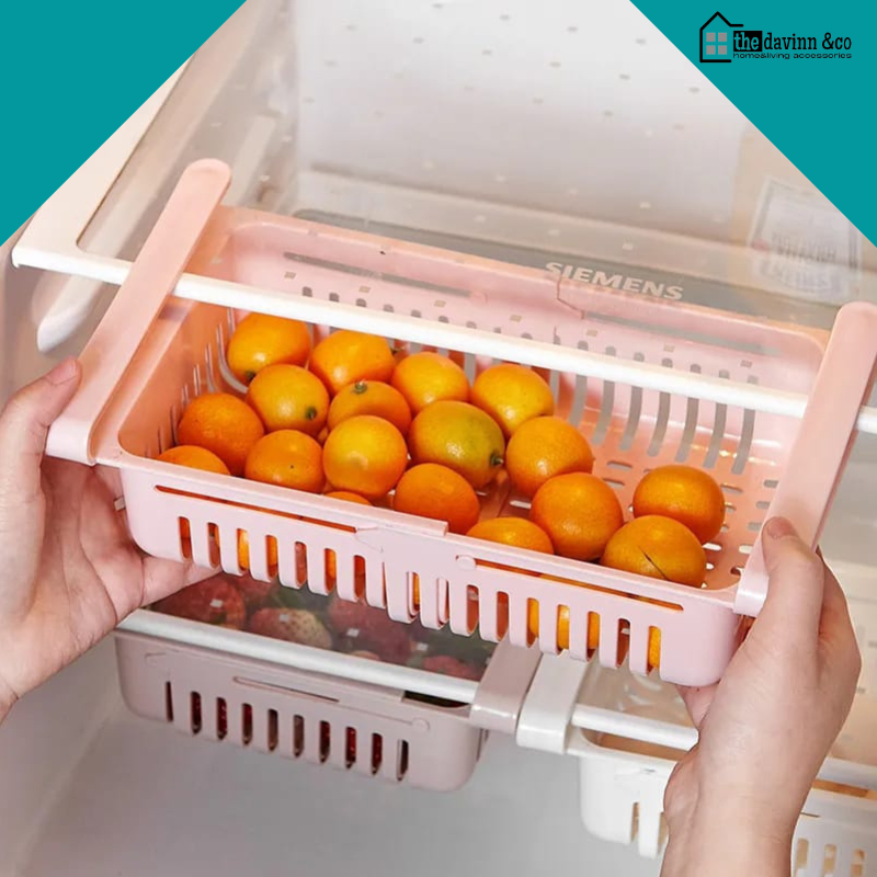 laci kulkas kotak penyimpanan makanan dalam kulkas kulkas kontainer kotak wadah box toples kulkas SLIDING RACK platstik kuat awet murah terbaru serbaguna tempat sayuran buah dalam kulkas