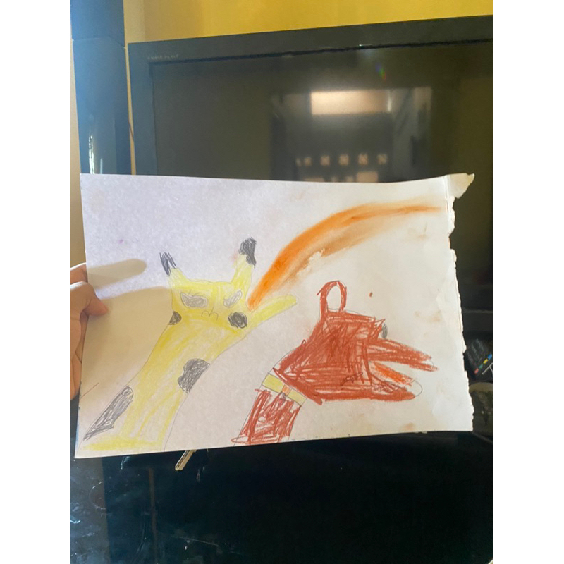 

KARYA GAMBAR ANAK BOCIL ANAK TK