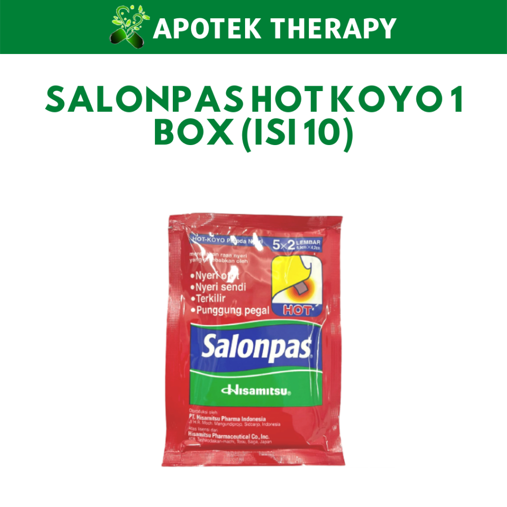 salonpas koyo putih/ hot/box