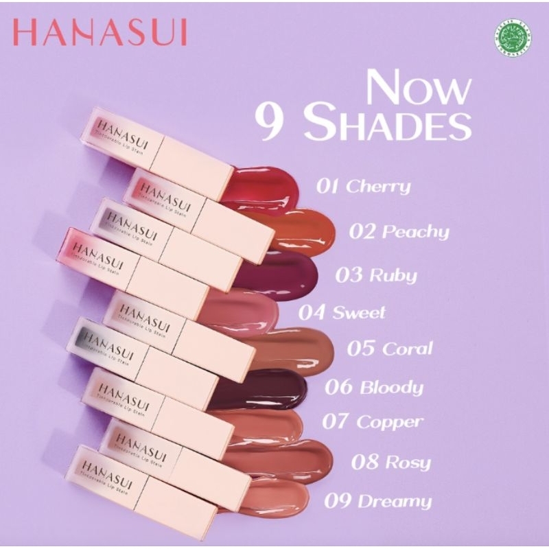 HANASUI TINTDORABLE LIP STAIN LIPTINT ORIGINAL