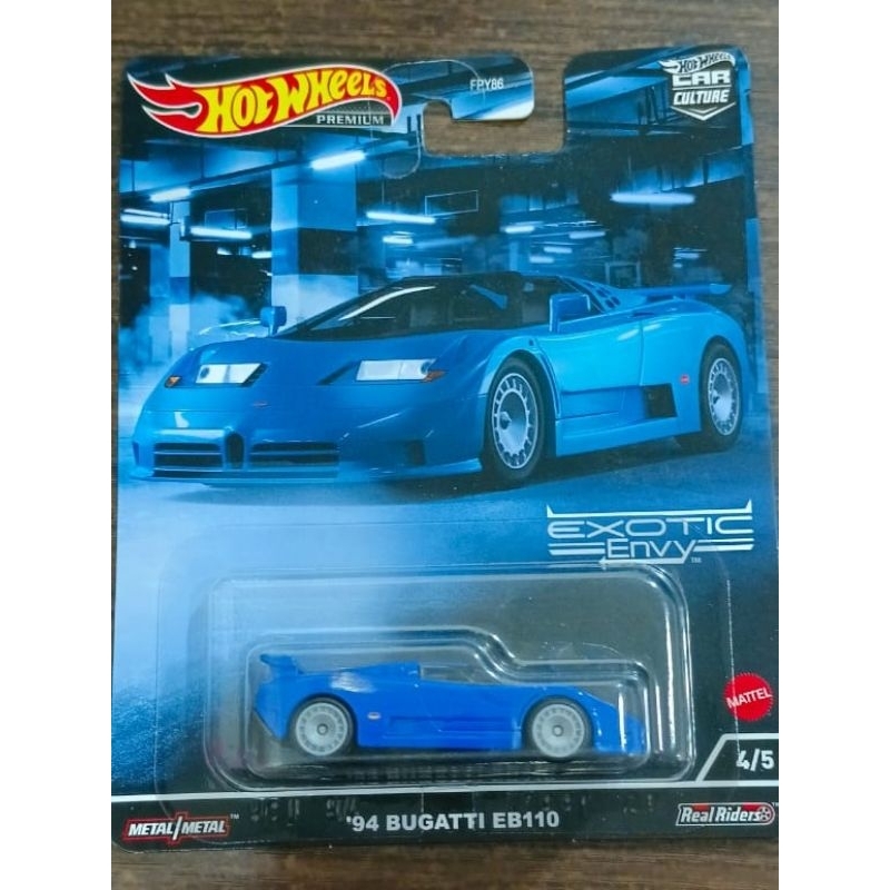 Hot Wheels Premium 94 Buggati EB110