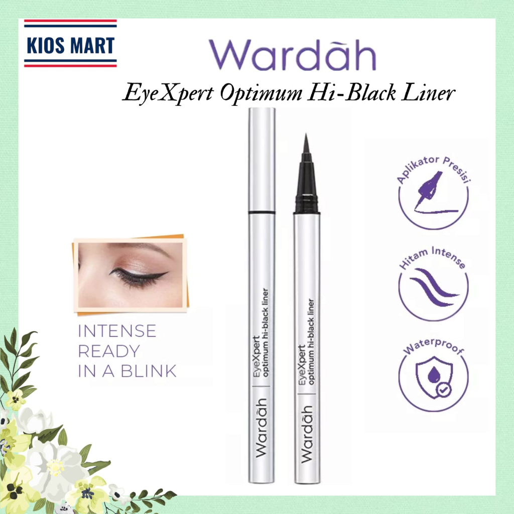 Wardah Eyexpert Optimum Hi Black Liner 1g | Eyeliner