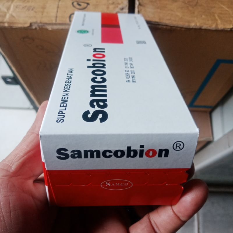 samcobion multivitamin zat besi 100 tablet