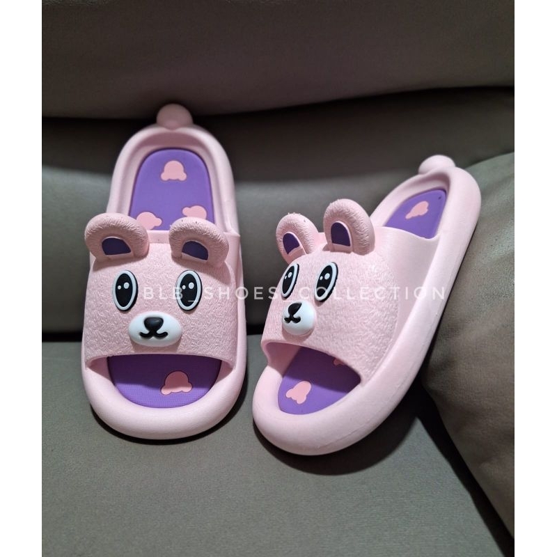 Sandal Anak Bear Sandal Selop Anak Perempuan laki laki Sandal Karet Anak Unisex Import Sandal Slop Anak Slip On Terbaru