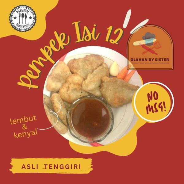 

PEMPEK PALEMBANG ASLI PAKET ISI 12+ CUKO - PEMPEK - PEMPEK IKAN - PEMPEK MURAH