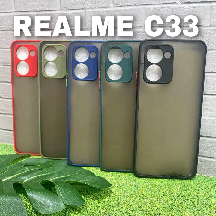 Casing MY CHOICE Bumper Aero Fuze Case My Choice Hard Case + Pelindung Kamera For Realme C33