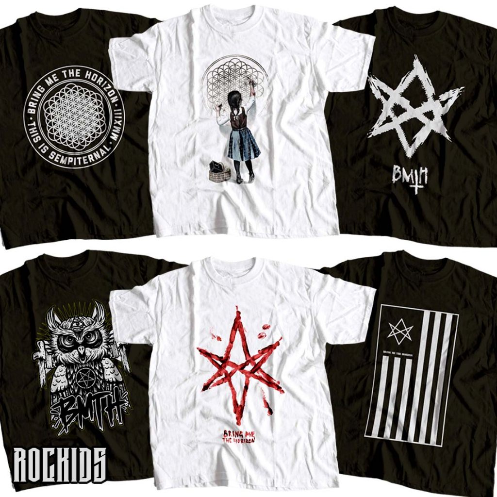 ROCKIDS - BRING ME THE HORIZON - TSHIRT - TEES - KIDSWEAR - KAOS BAND - KAOS BAND BMTH - KAOS BRING 