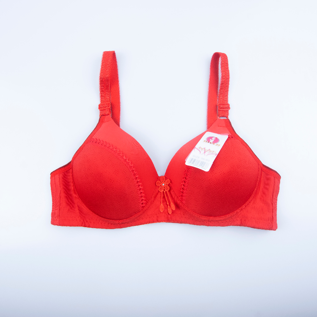 3PCS Pakaian Dalam Wanita Bra Tanpa Kawat Kait 3 Kualitas Premium TOYAZI