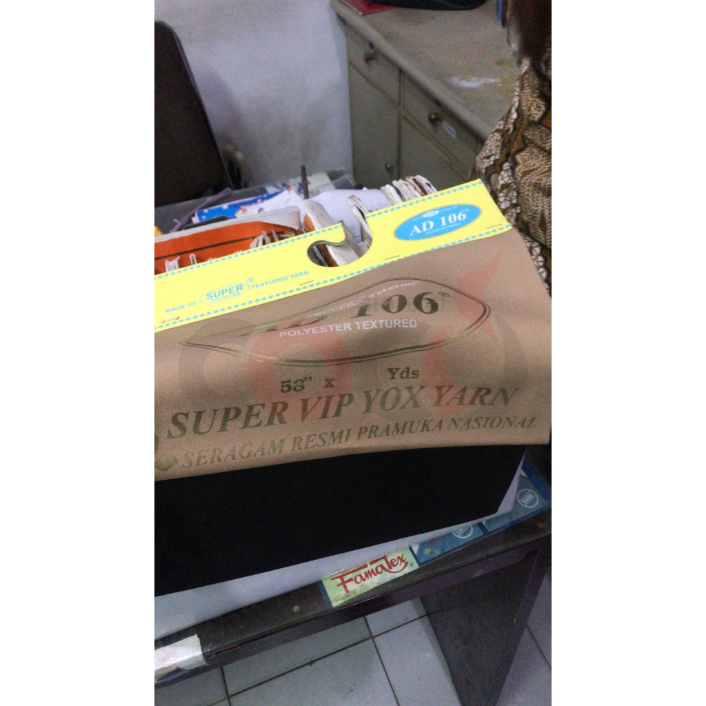 Kain Seragam Resmi Pramuka Nasional Rapillo