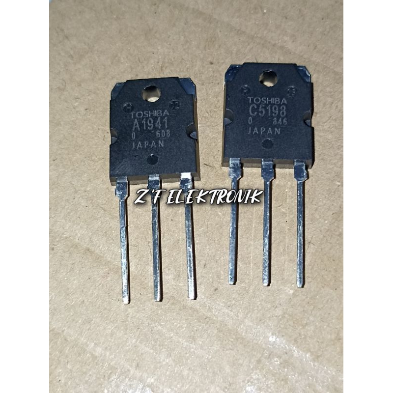 TRANSISTOR A1941 C5198 LESER. 1SET