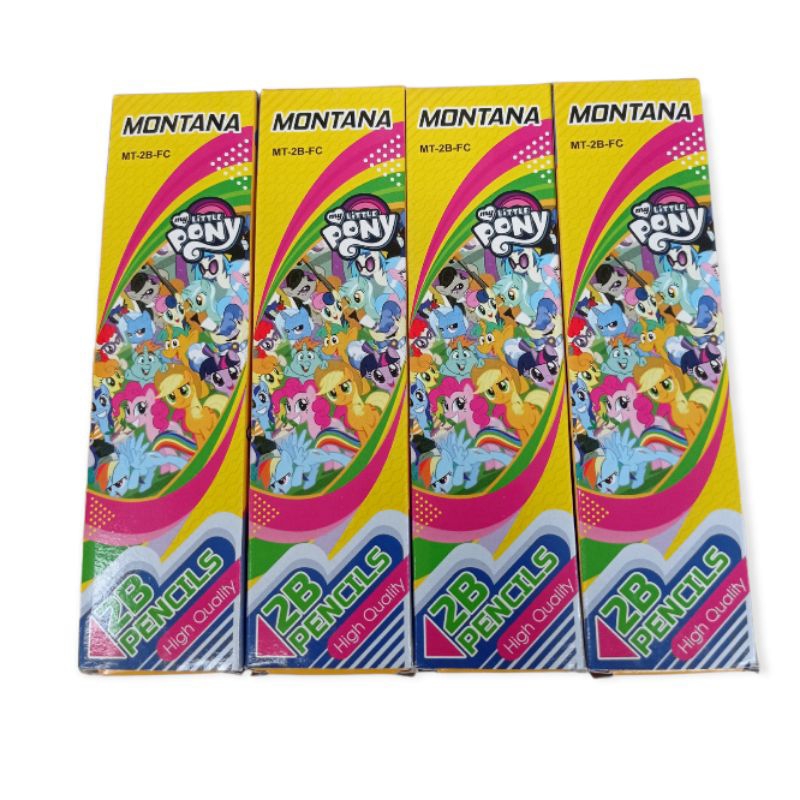 

Pencil 2B Karakter / Pensil Kayu Fancy Lucu (12pcs)