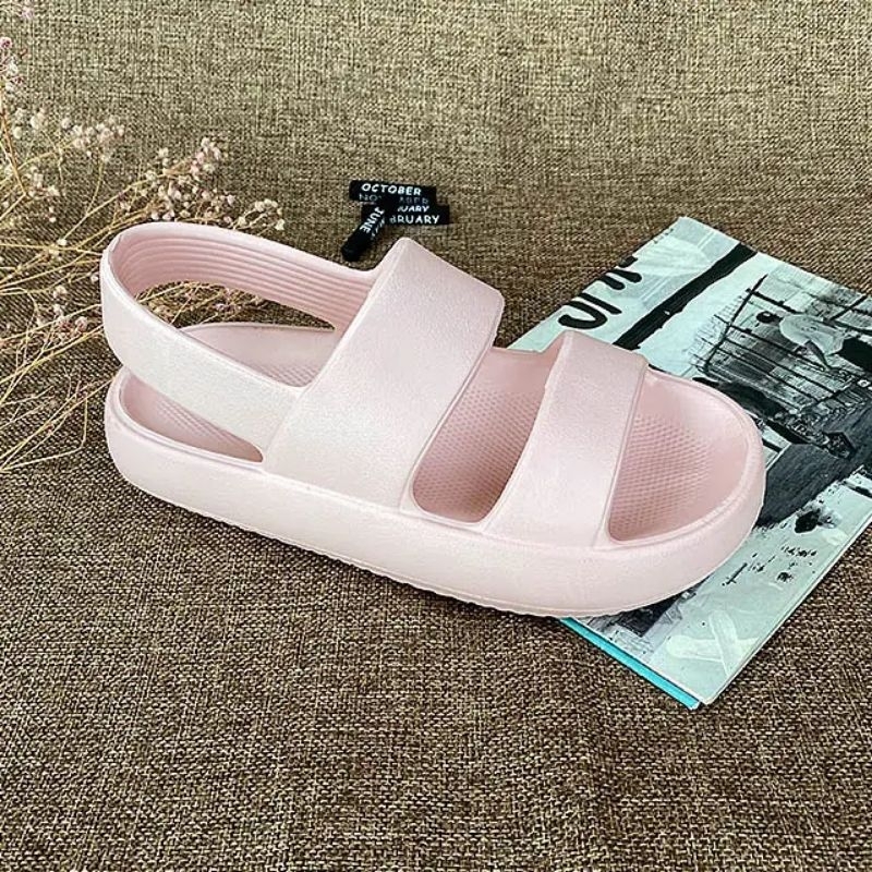 Sandal Wanita Lalisa Tali Belakang / Sandal Sepatu Wanita Slingback