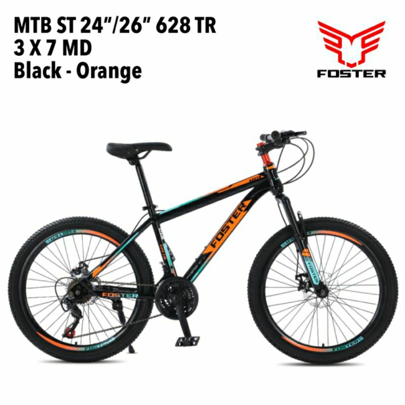Sepeda Gunung MTB FOSTER 628 TR Pacific 24/26 Inch