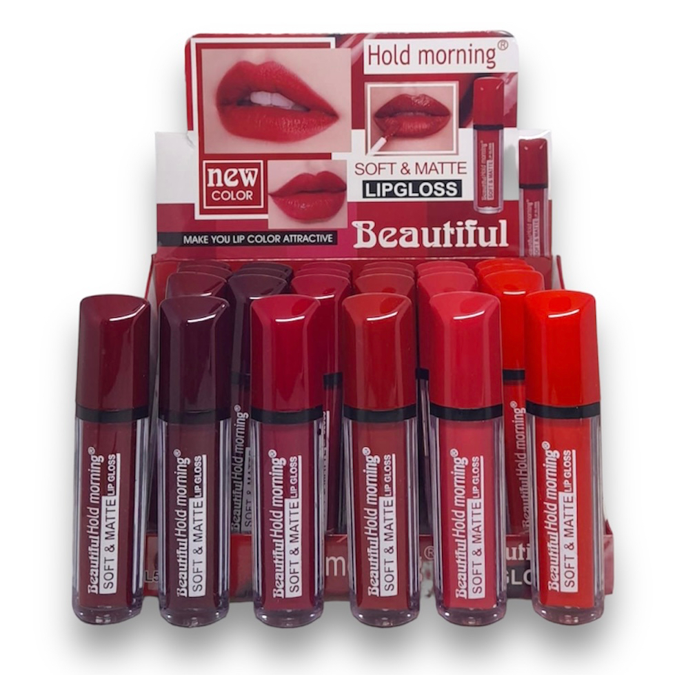 [Per Batang] Lipcream Hold Morning Beautiful Lip Color Attractive Soft &amp; Matte Seri Red / Nude 5403